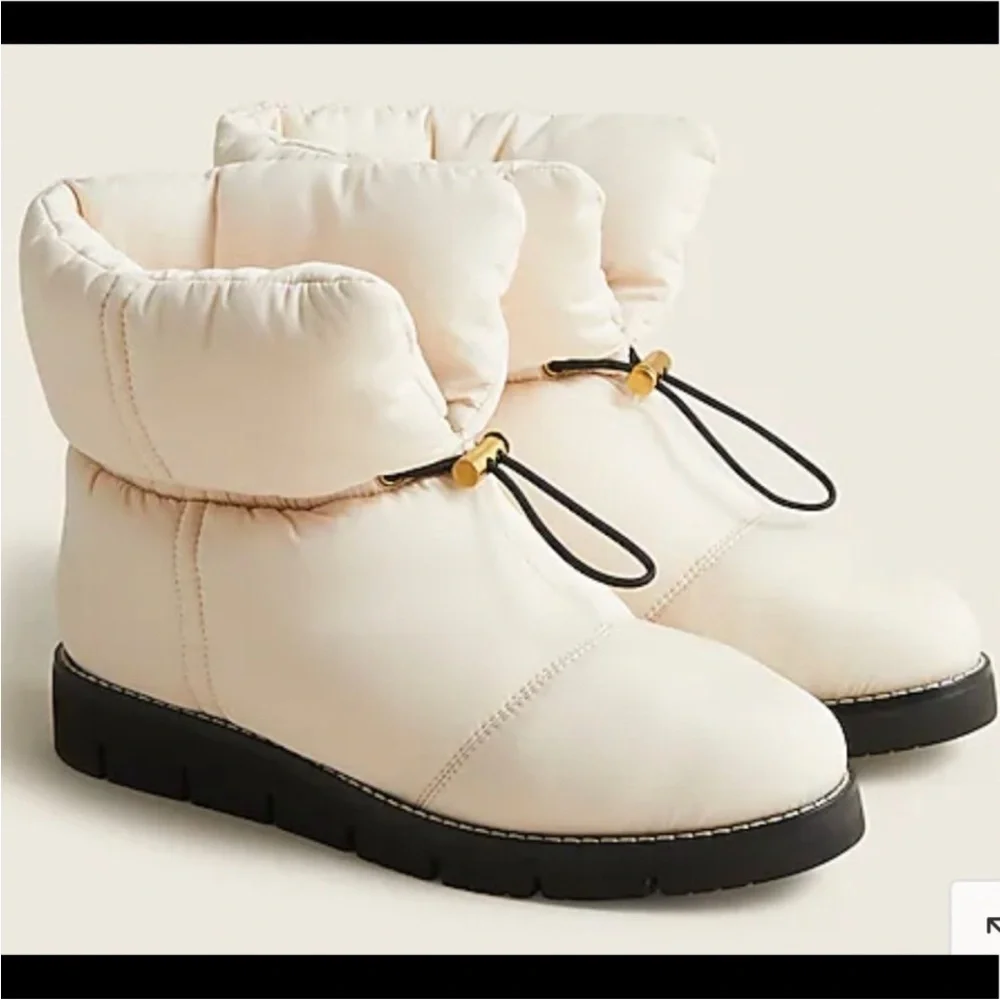 JCREW Elsa Puffer Boot With Primaloft
